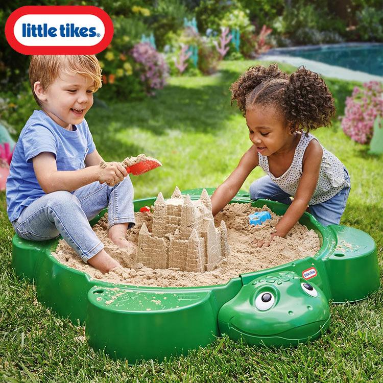 little tikes（リトルタイクス） 砂場 カメ サンドボックス 砂あそび
