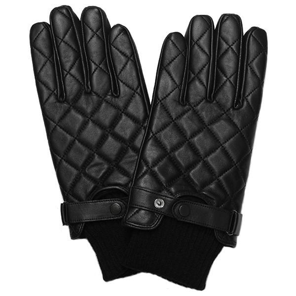Barbour（バブアー） グローブ 手袋 メンズ レザー MGL0027 BK11