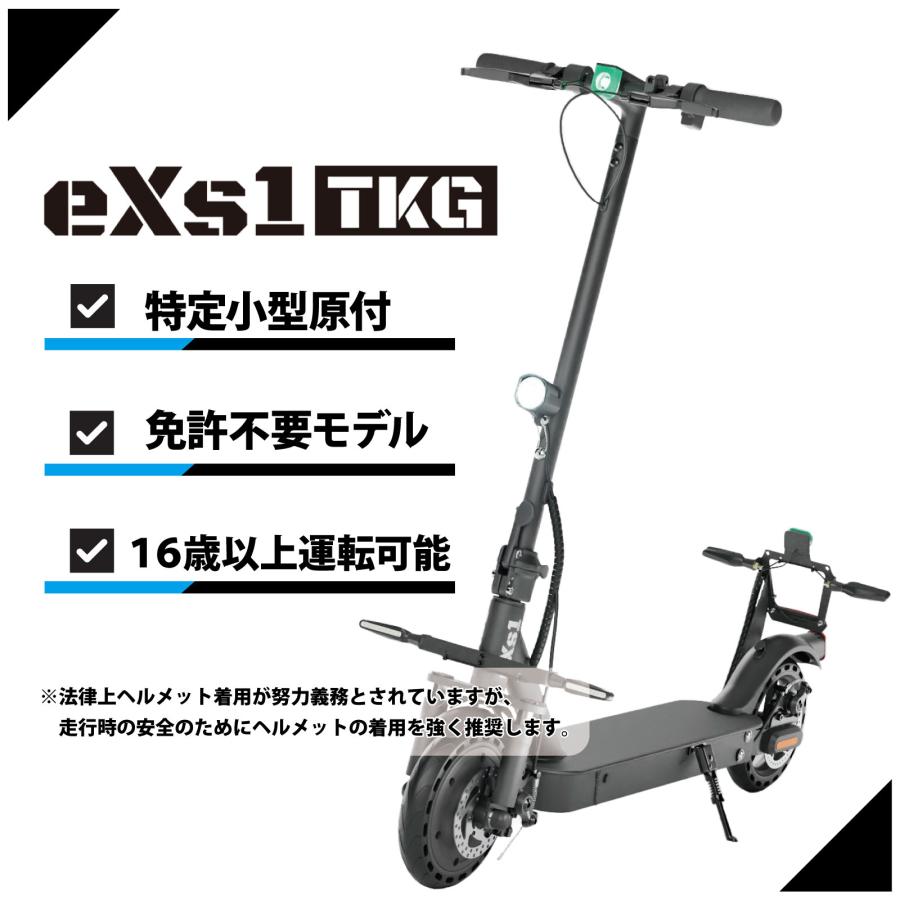 大阪万博 採用モデル eXs(エクス) 【セット品】電動キックボード eXs 1