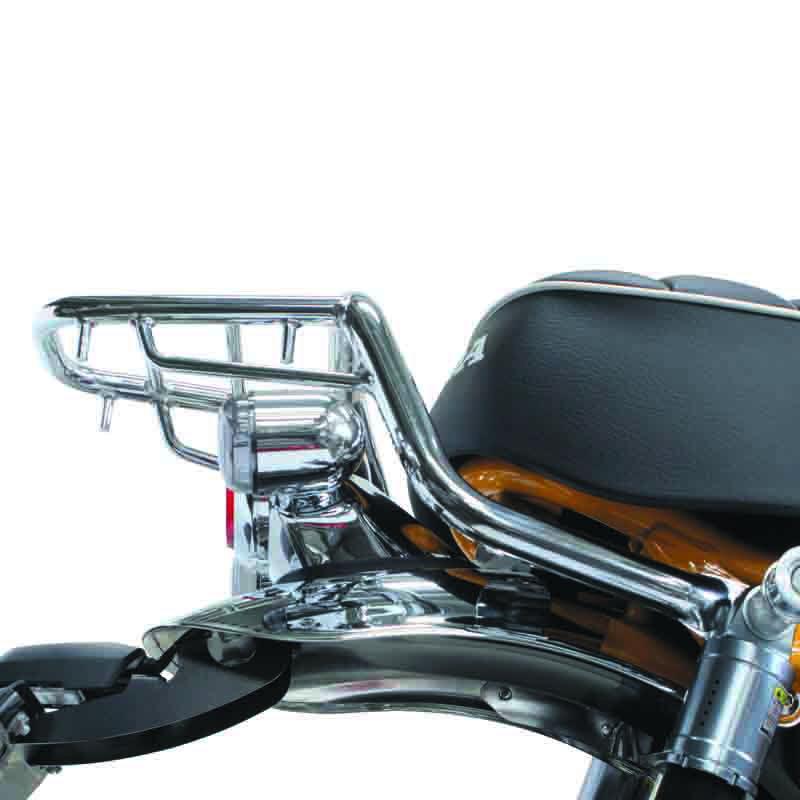 スペシャルパーツ武川 モンキー125 リアキャリア（クロムメッキ） 09