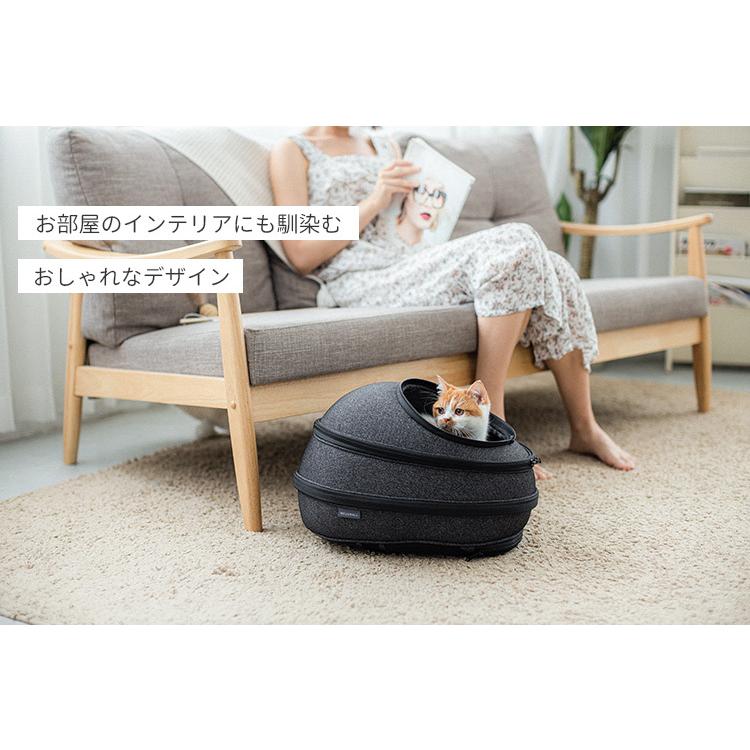 EGGY リュック型猫ハウス 大型猫 小型犬 ペットキャリー（CTJ） 海外