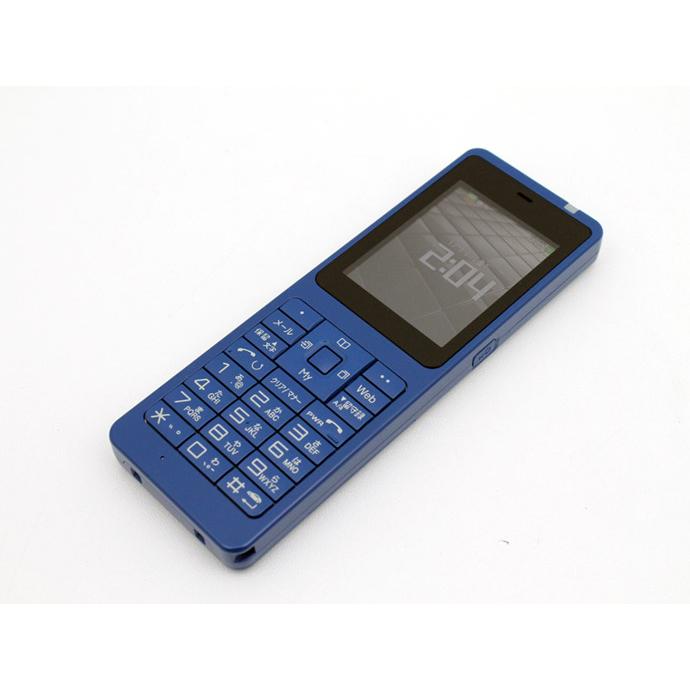 ウィルコム PHS 電話機 WILLCOM WX330J-Z E ブルー 電池パック 社外製