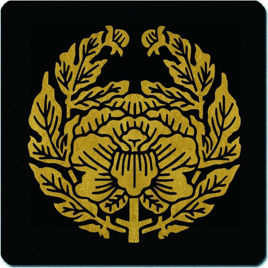 木下育應「富貴（共シール）」額装 20号○日本画 印 気品に満ち