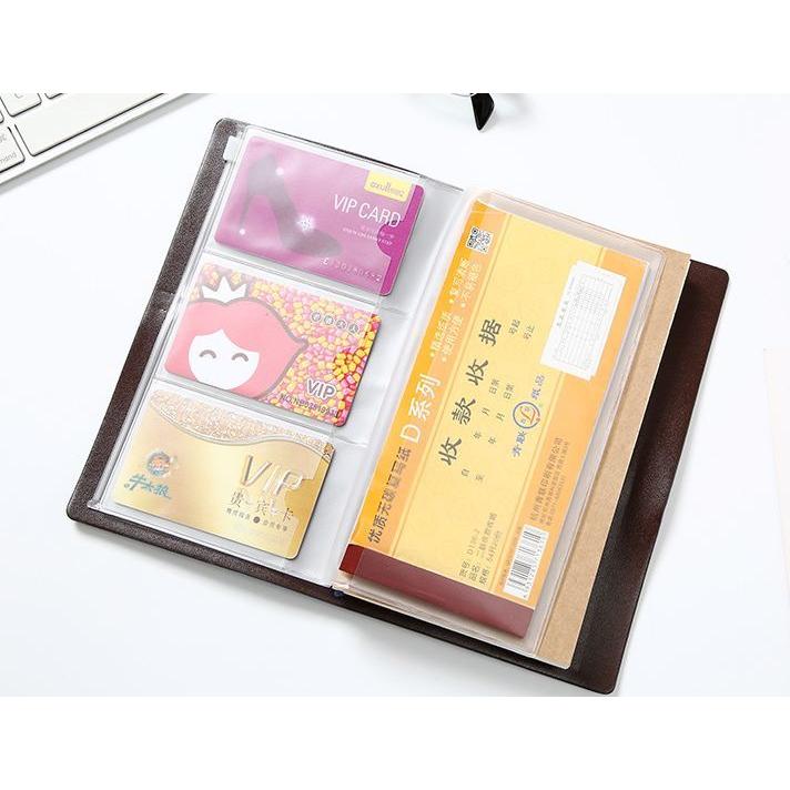 plusnao（プラスナオ） ノート A6サイズ カバー付き レザー調 フェイク