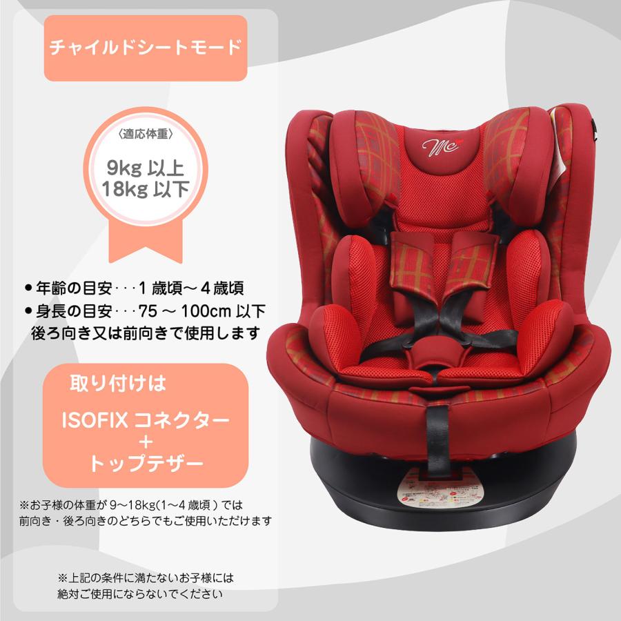 マムズキャリー MCアイターンFIXロング 回転式 新生児