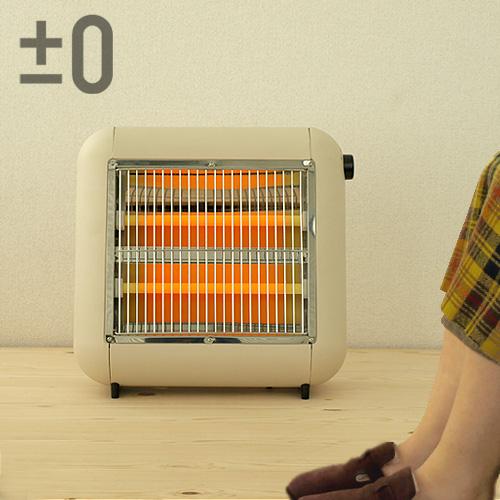 プラスマイナスゼロ ±0 遠赤外線電気ストーブ XHS-G010（C） : plywood