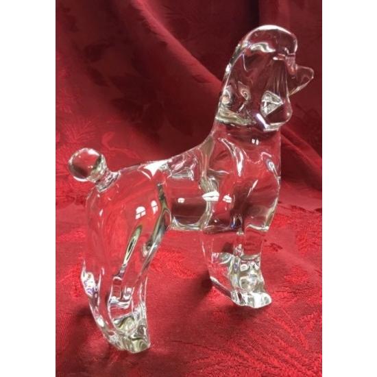 バカラ（Baccarat） 『犬 ドック プードル フィギュリン