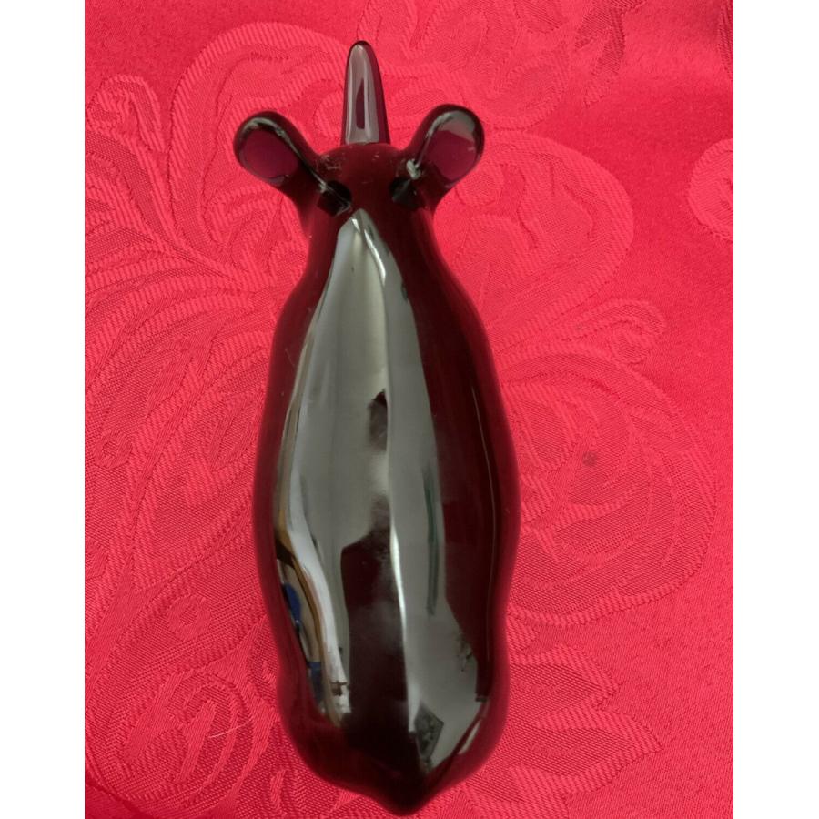 バカラ】動物 スフィンクス 置物 インテリア 美品☆幸運 魔除け バカラ