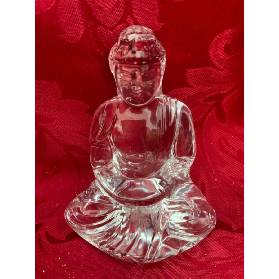 バカラ（Baccarat） ブッタ クリスタル フィギュリン : スワロフスキー