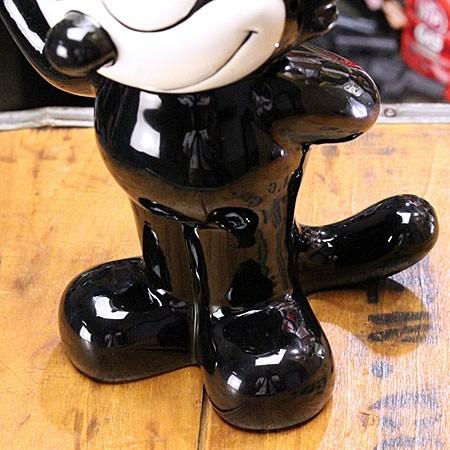 フィリックス・ザ・キャット（FELIX THE CAT） フィギュア 貯金箱 陶器