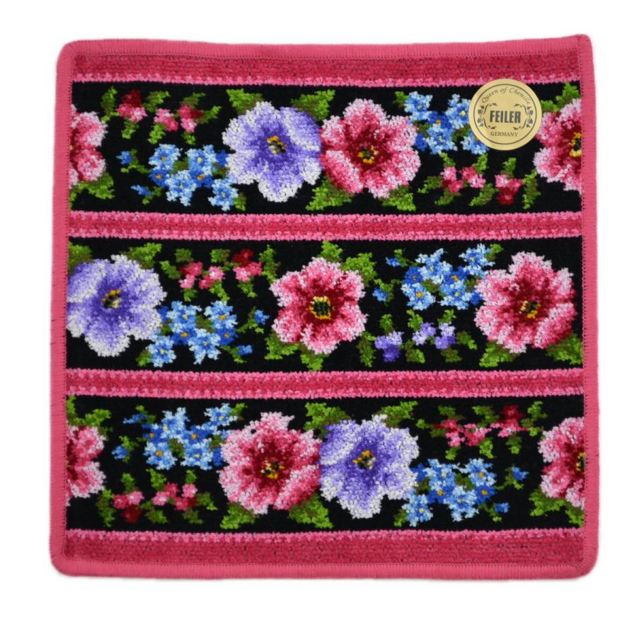 FEILER ハンカチタオル 25cm角 12種 花柄 フェイラー ドイツ製