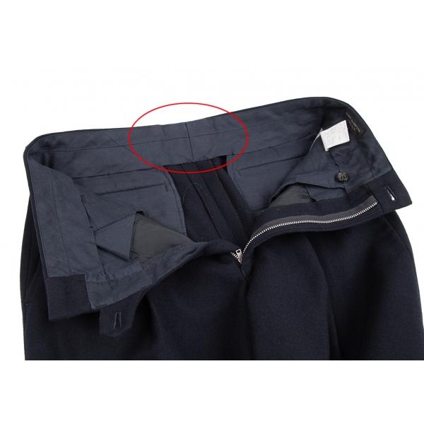 k*o様 コムデギャルソンオム ワイドパンツ ツータック ブラック COMME