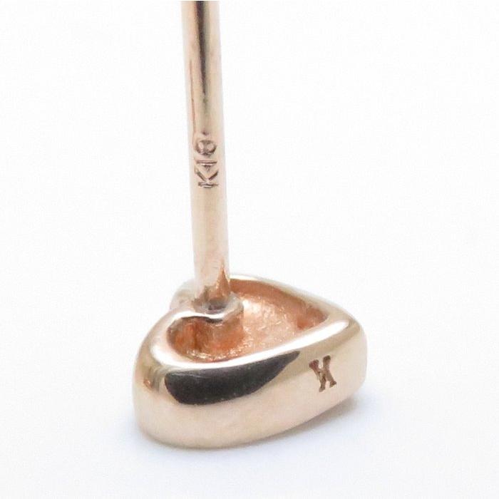 VENDOME AOYAMA（ヴァンドーム青山） ハートピアス K18PG ダイヤモンド