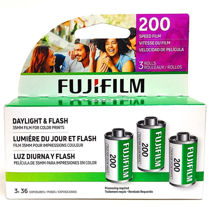 FUJIFILM（フジフイルム） 2025-12期限【3本入】FUJIFILM 200-36枚撮