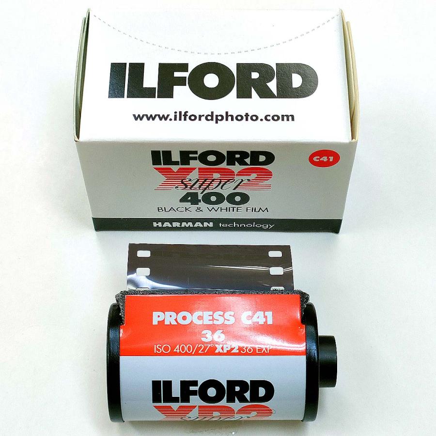 ILFORD PHOTO 白黒 イルフォード XP2スーパー 36枚撮【1本】カラー現像