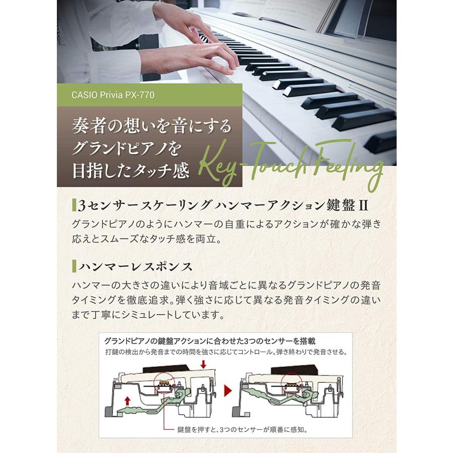 CASIO（カシオ） 【最短翌日お届け】電子ピアノ Privia プリヴィア PX