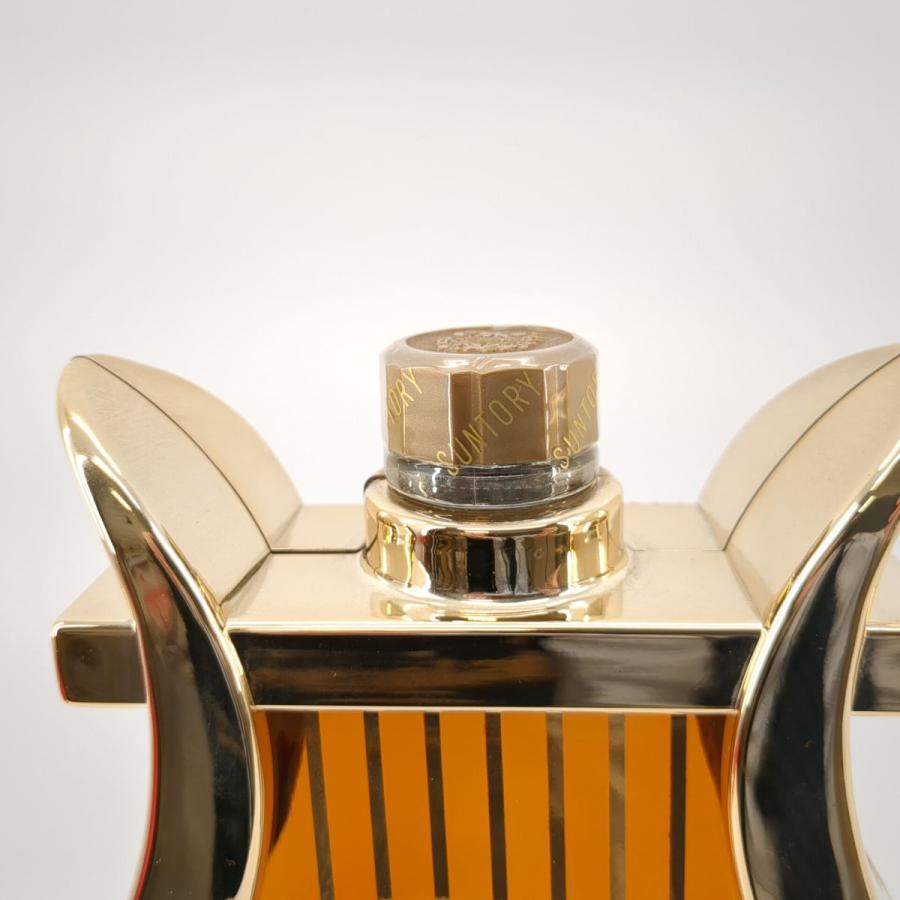 サントリーウイスキースペシャルリザーブ楽器ボトルハープ型