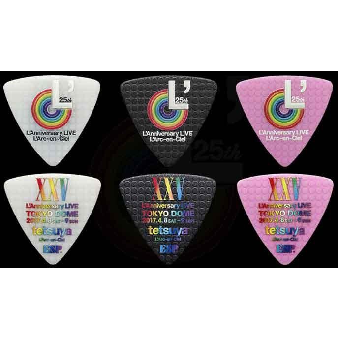 ESP ピック L'Arc〜en〜Ciel 25th L'Anniversary LIVE tetsuya PICK