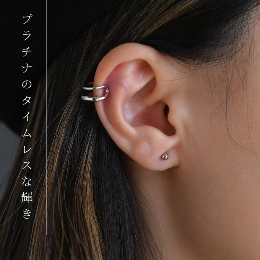 プラチナ900 3mmボールピアス Pt900 シルバー 丸玉 シリコン タブル