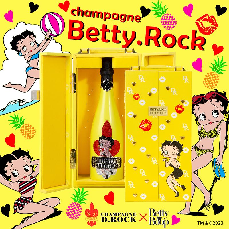 シャンパンD.ROCK BETTY.ROCK YELLOW ベティブープ イエロー ベティ
