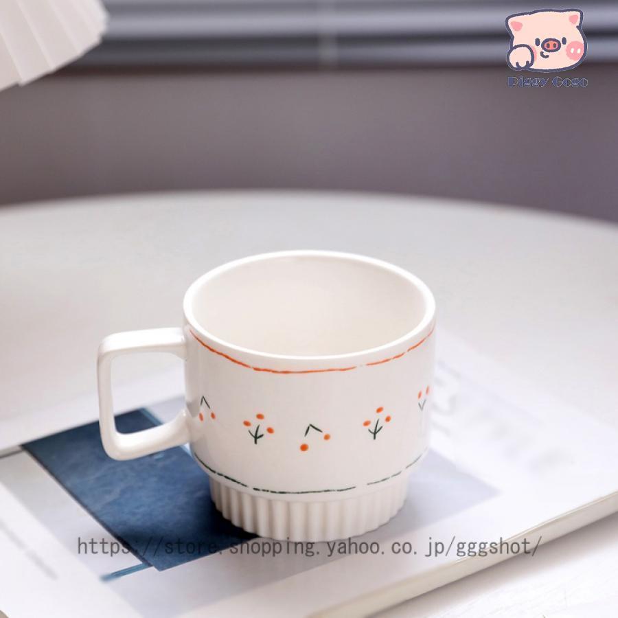 マグカップ レトロ 食器 雑貨 花柄 ポップ アンティーク ヴィンテージ