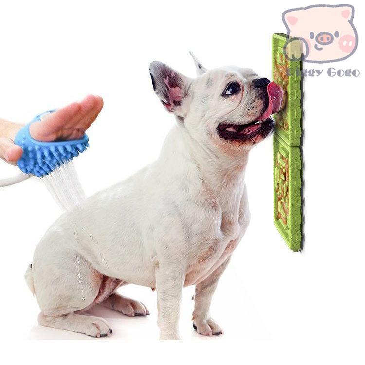 犬用食器 4枚セット 早食い防止 フードボウル プレート 皿 ペット用品