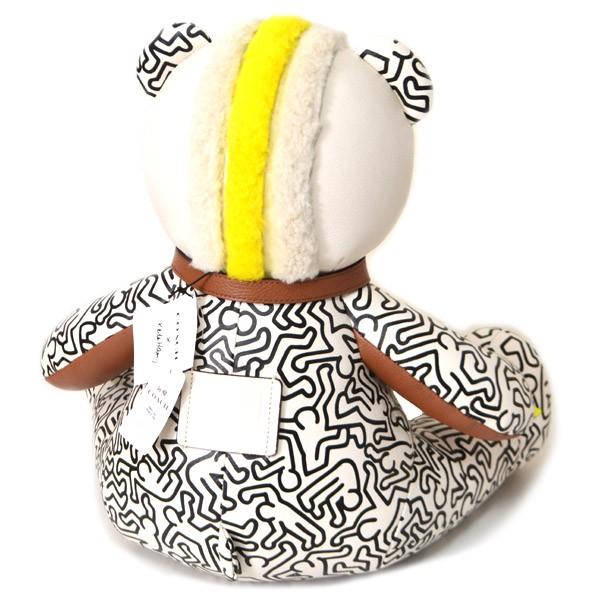 COACH コーチ テディベアー ドール ボア レザー