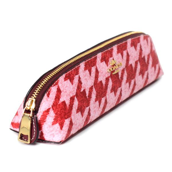 新品 コーチ COACH 筆箱 ペンケース 本革 国内正規品 ショッパー付き