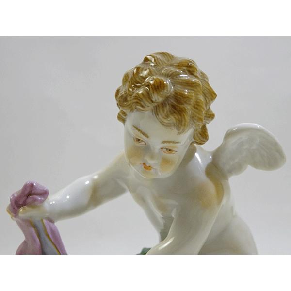 マイセン フィギュリン 60213 陶磁器小立像 天使シリーズ 13.5cm