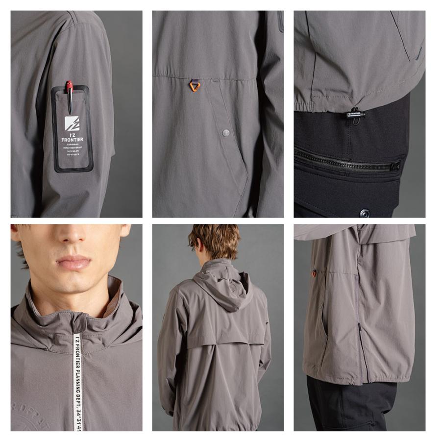 I'Z FRONTIER アイズフロンティア 新作 2025年 秋冬 ナイロンパーカー