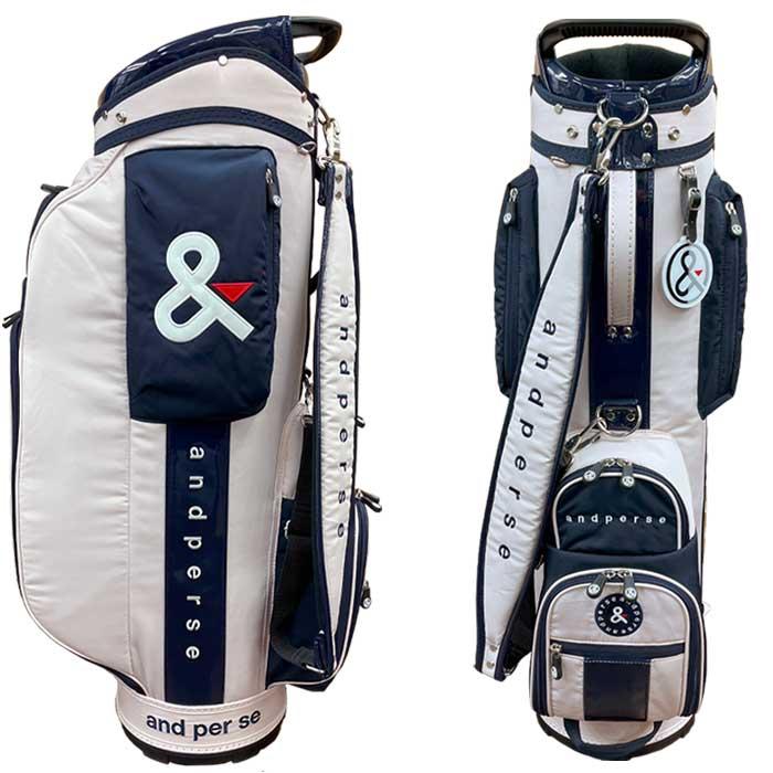 and per se（アンパスィ） キャディバッグ 9.0型 AUS7995 別注