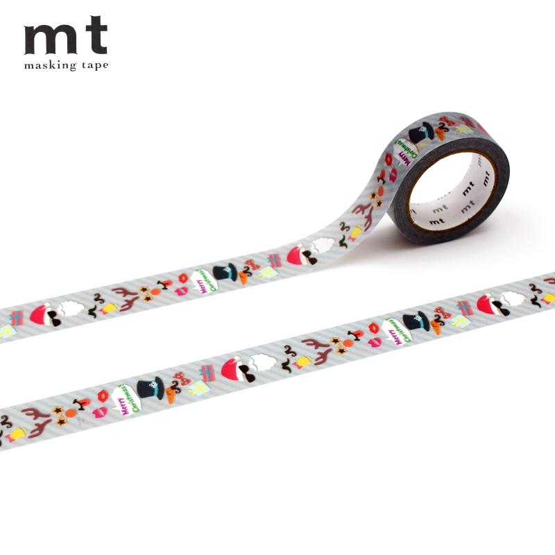 mt（エムティー） マスキングテープ カモ井加工紙 クリスマスフェイス