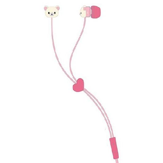 グルマンディーズ リラックマ ステレオイヤホン・ミニ GRC-17B