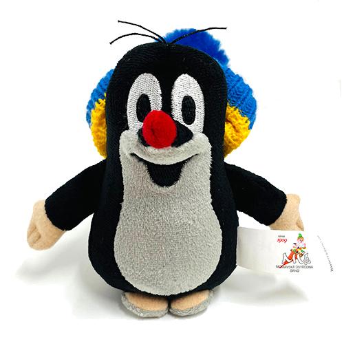 クルテク ぬいぐるみ ミニキャップ ( ブルー ) pud507 Krtek もぐらの