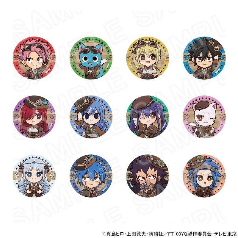 フェアリーテイル プリンセスカフェ グレイ 缶バッジ FAIRY TAIL 缶