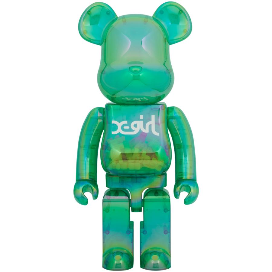 MEDICOM TOY（メディコム・トイ） BE@RBRICK X-girl CLEAR GREEN Ver