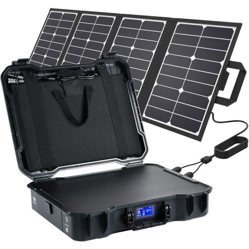 代引不可】リンクサス ポータブル電源 MONTEK X-1000ソーラーパネル