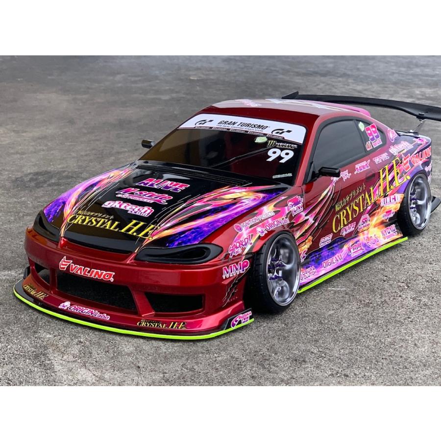 1/10 ラジコンボディ 180sx 中村直樹カラー 未走行！新品！ 1/10