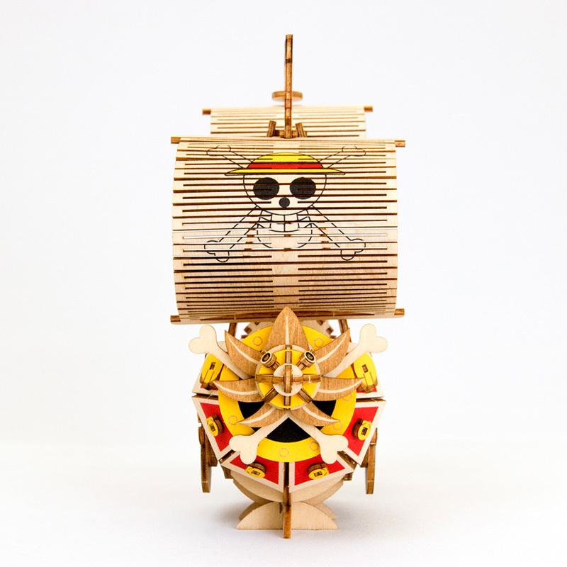 正規販売 ki-gu-mi ワンピース サウザンド・サニー号 Wooden Art 木製