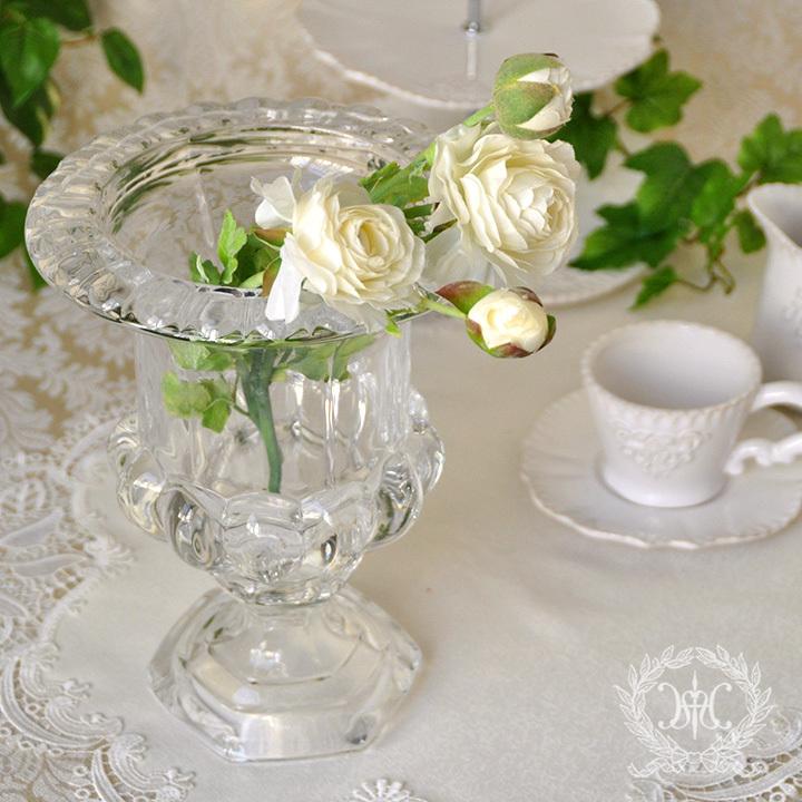 クリスタルベースSLIM フラワーベース ガラス製 26cm HM2646【フラワー