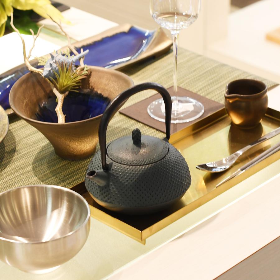 取り寄せ商品】南部鉄びん NANBU TETSUBIN 鉄瓶 アラレ NT0107 : 輸入