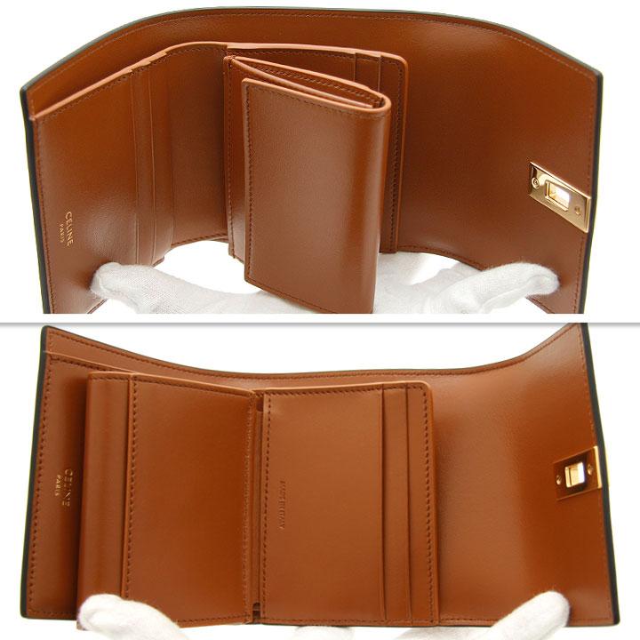 CELINE（セリーヌ） 三つ折り財布 スモール トリフォールドウォレット