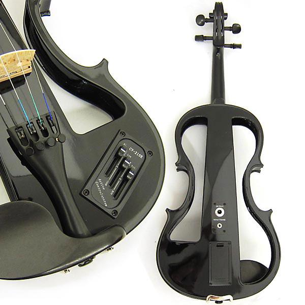 カルロジョルダーノ EV-202 ブラック シレンツィア エレキバイオリン