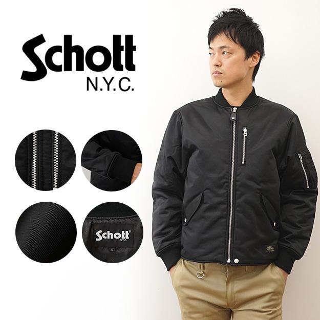 Schott N.Y.C（ショット） Schott MA-1 エムエーワン MA1 NEW STYLE