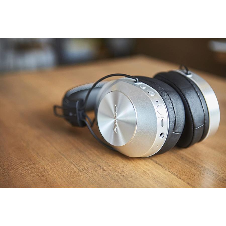 Pioneer SE-MS7BT ヘッドホン シルバー Pioneer（パイオニア） Pioneer
