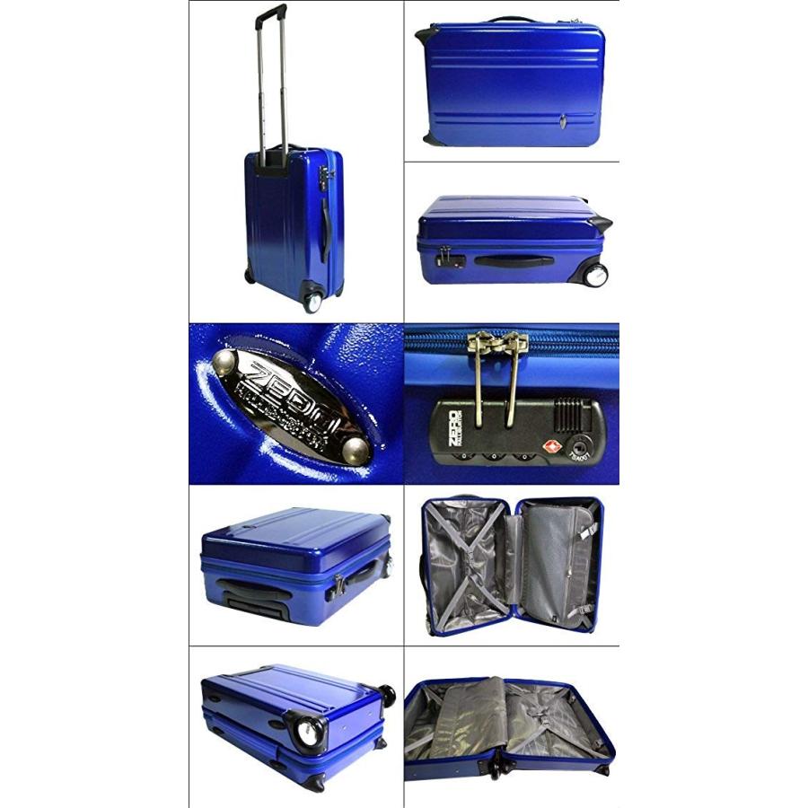USA製 ゼロハリバートン アルミ キャリーケース ZR21 2輪 艶ありブルー