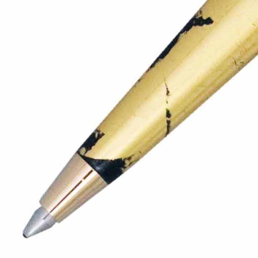 DIOR ディオール 黒色 スライド式 ボールペン 金色ライン DIOR