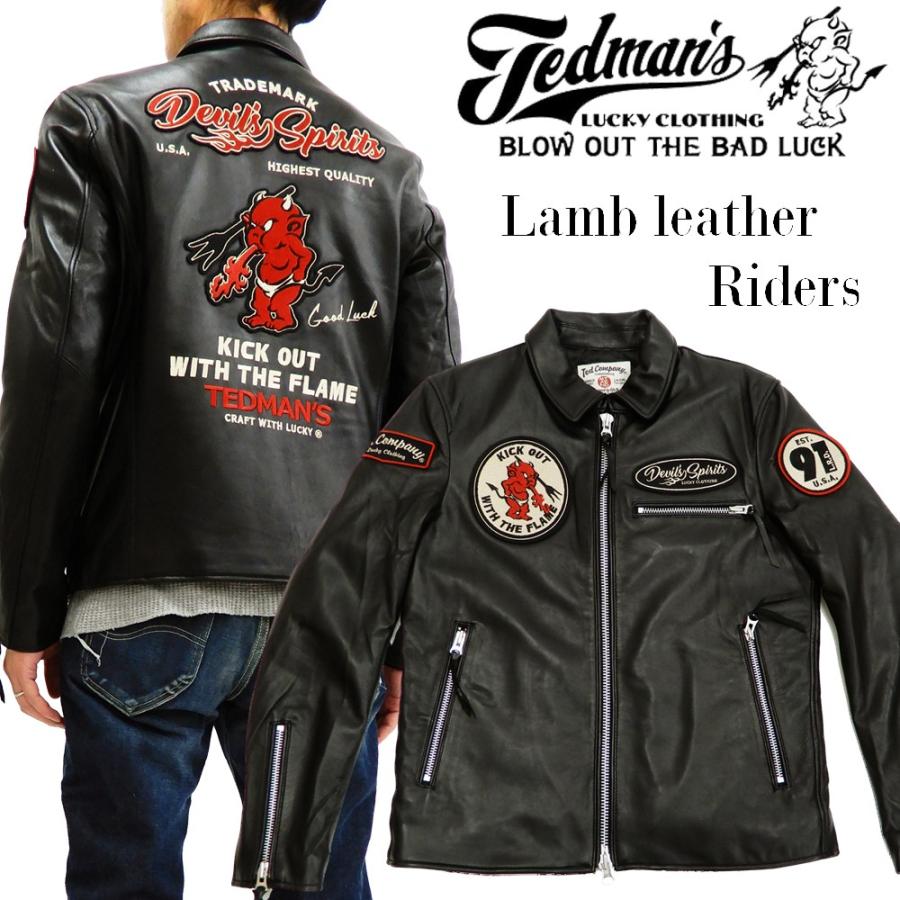 TEDMAN（テッドマン） 襟付きライダースジャケットTEDMAN メンズ