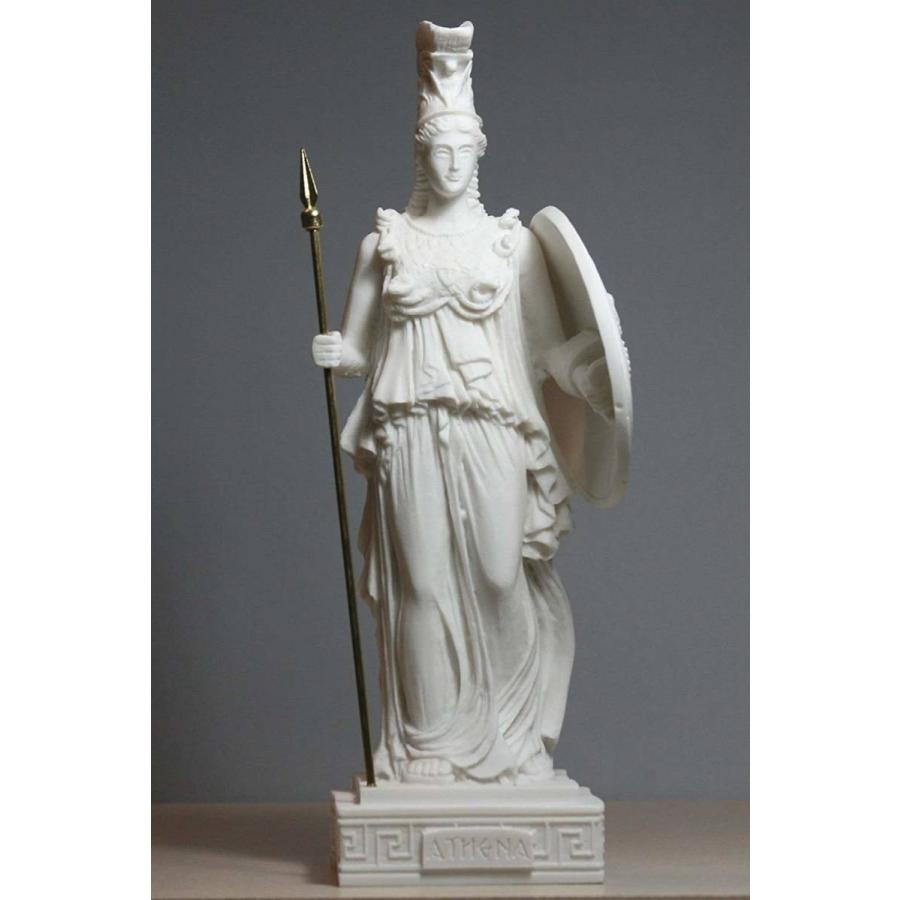 西洋彫刻 古代ギリシャ ローマの女神 アテナ(ミネルヴァ) 大理石風