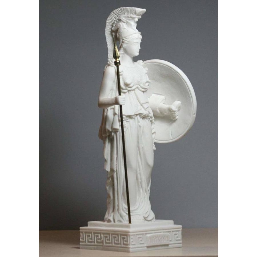 西洋彫刻 古代ギリシャ ローマの女神 アテナ(ミネルヴァ) 大理石風